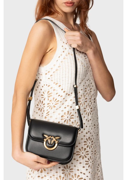 Logolu Ayarlanabilir Askılı Çanta Bayan Çanta 104297 A26L Z99Q fiyatları