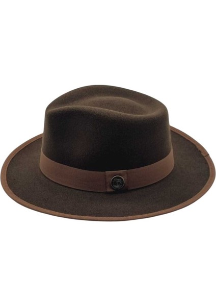 Erkek Panama Kaşe Biyeli Fötr Şapka fırsatları