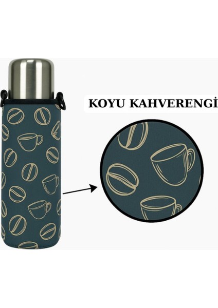 Klasik Kulpsuz 0.75 Lt. ile Uyumlu Omuz Askılı Termos Kılıfı fırsatları