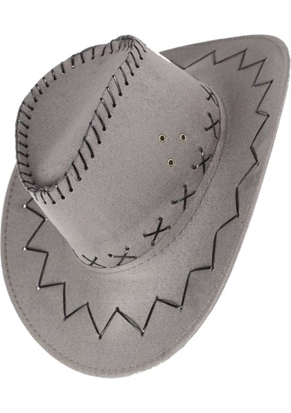 Unisex Nubuk Kovboy Şapkası indirimleri