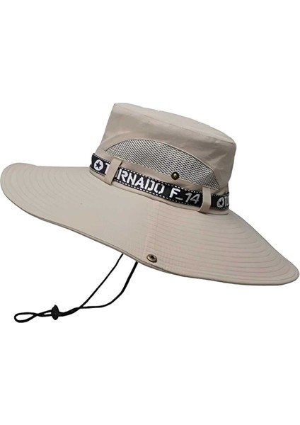 Unisex Yazlık Geniş Kenarlı Fileli Katlanabilir Safari Outdoor Plaj Şapkası fiyatları