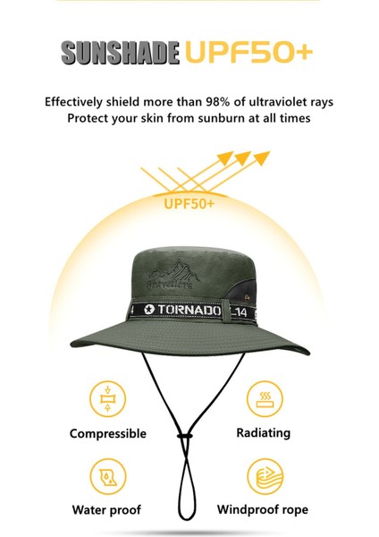 Unisex Yazlık Geniş Kenarlı Fileli Katlanabilir Safari Outdoor Plaj Şapkası fırsatları