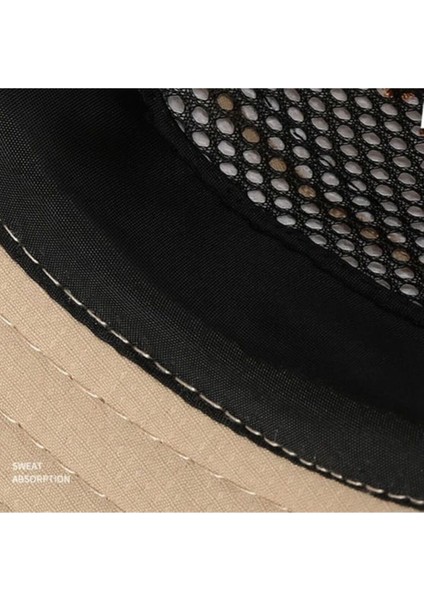 Unisex Yazlık Geniş Kenarlı Fileli Katlanabilir Safari Outdoor Plaj Şapkası indirimleri