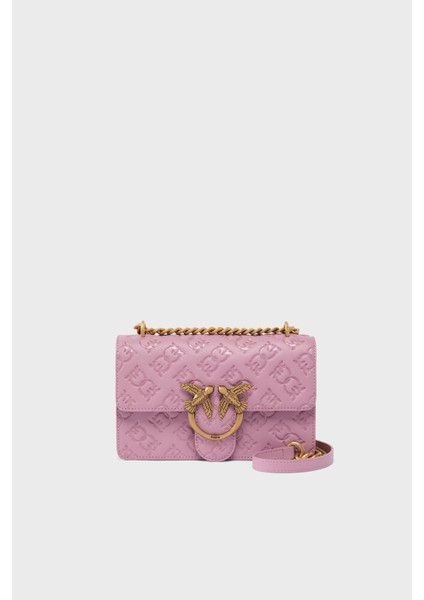 Kabartmalı Logo Baskılı Ayarlanabilir Askılı Çanta Bayan Çanta 100074 A1YB N46Q