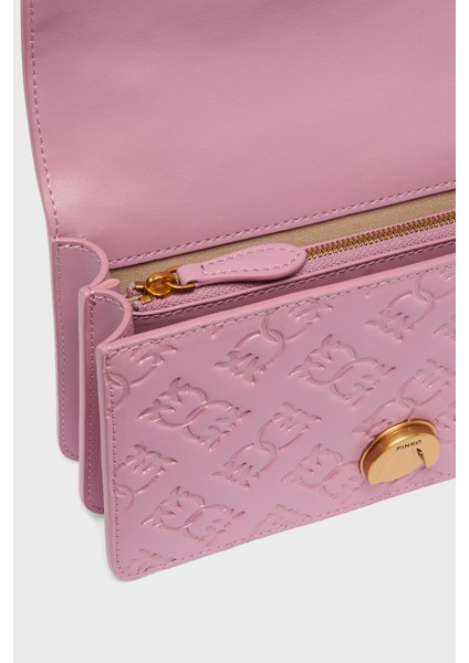 Kabartmalı Logo Baskılı Ayarlanabilir Askılı Çanta Bayan Çanta 100074 A1YB N46Q indirimleri