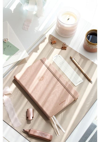 A5 Bullet Journal Noktalı Defter 140 Gr. 80 Yaprak Cappuccino