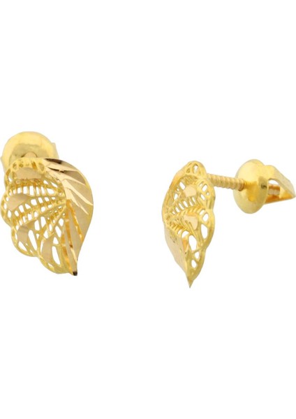 22 Ayar Altın Tasarım Çivi Küpe fiyatları