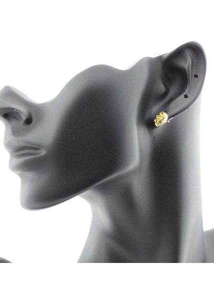 22 Ayar Altın Tasarım Çivi Küpe modelleri