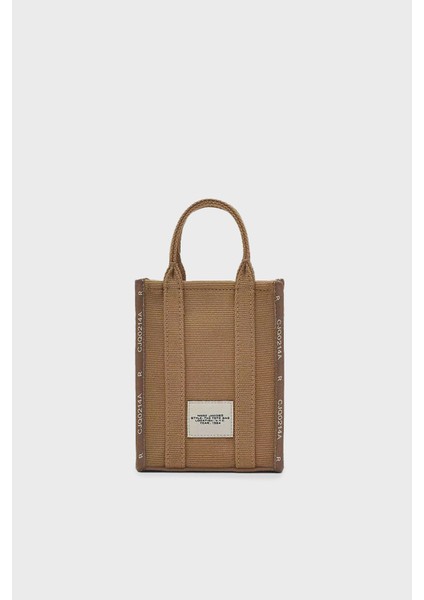 Pamuklu Logolu Mini Tote Çanta Bayan Çanta 2R3HCR027H01 230