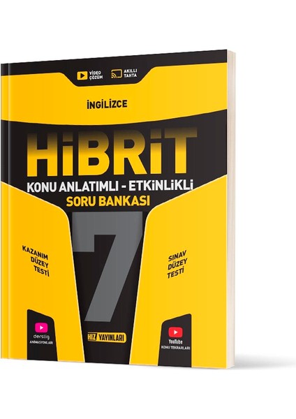 7. Sınıf Hibrit İngilizce Soru Bankası