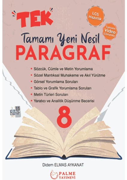 8. Sınıf LGS Tek Paragraf Tamamı Yeni Nesil Soru
