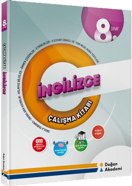 Yayınları 8. Sınıf İngilizce Çalışma Kitabı