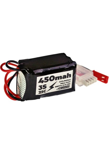11.1V 450MAH Lipo Batarya 25C - 3s Lipo Pil