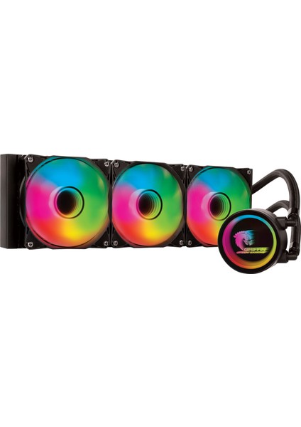 Glacıer 360 Eco-Argb 3X12CM Sıvı Soğutucu 2 Yıl Green garantisi
