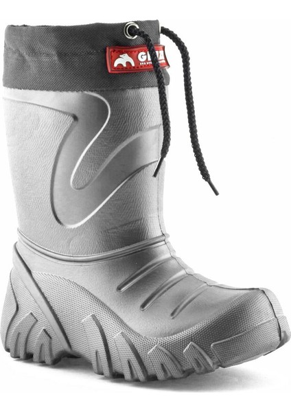 Grizzly Eva Çocuk Kürklü Gri Yağmur Çizmesi (835) 34/35 fiyatları