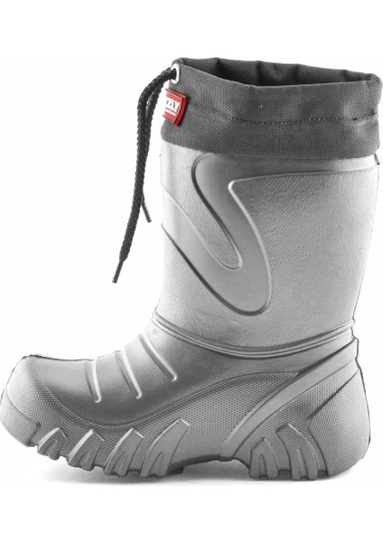 Grizzly Eva Çocuk Kürklü Gri Yağmur Çizmesi (835) 34/35 fırsatları