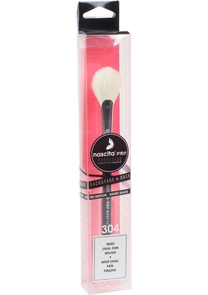 Backstage Midi Oval Fan Fırçası 304