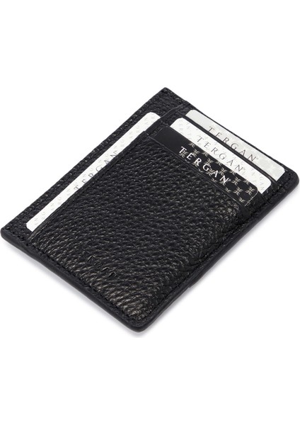 Siyah Deri Unisex Kredi Kartlık - S1KK00001676-A41