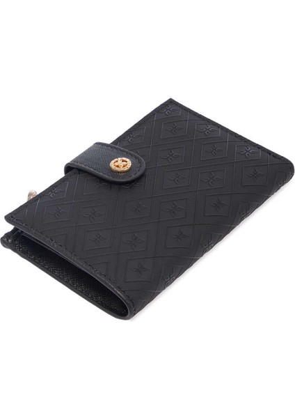 Siyah Print Kadın Cüzdan - S1CB00055816-P1Q