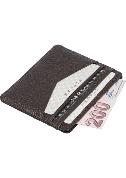 Kahve Hakiki Deri Unisex Kredi Kartlık - S1KK00001665-T0Y fiyatları
