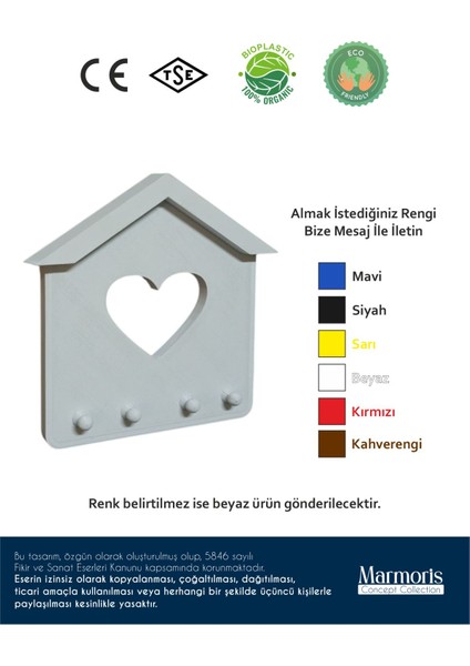 Anahtar Askılığı - Anahtar Düzenleyici - Duvar Organizeri - Dekoratif Anahtarlık fiyatları