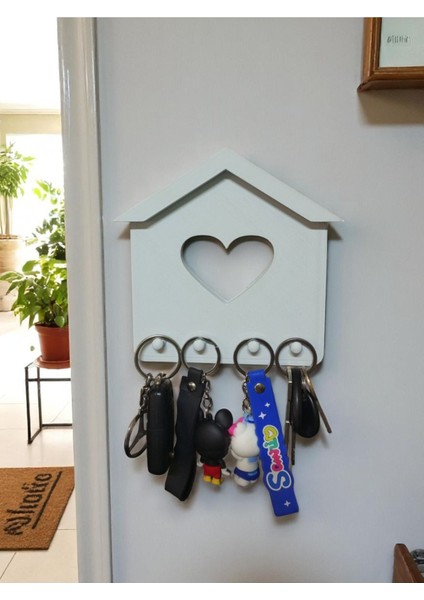 Anahtar Askılığı - Anahtar Düzenleyici - Duvar Organizeri - Dekoratif Anahtarlık