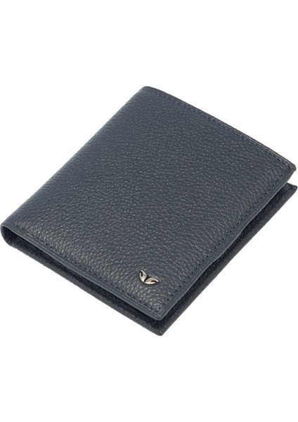Lacivert Hakiki Deri Erkek Cüzdan - S1CE00001500-U6H