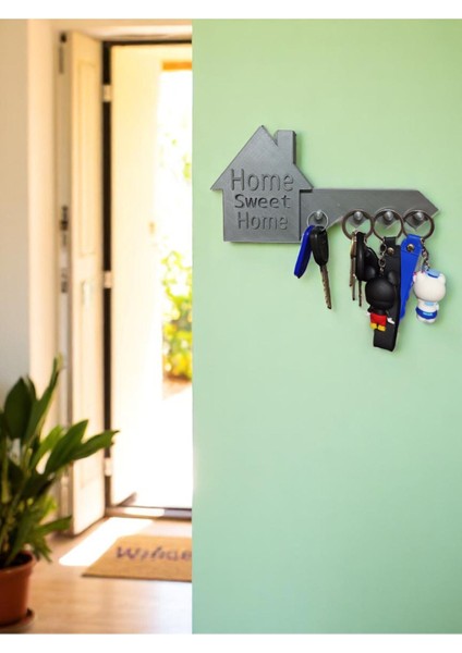 Dekoratif Anahtar Askılığı - Antre Anahtarlık - Duvar Anahtarlığı