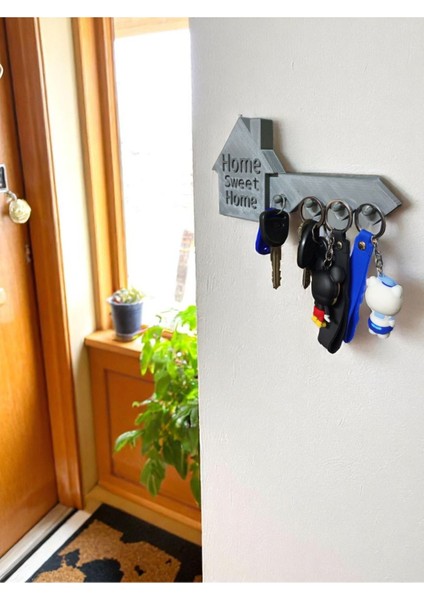 Dekoratif Anahtar Askılığı - Antre Anahtarlık - Duvar Anahtarlığı fırsatları