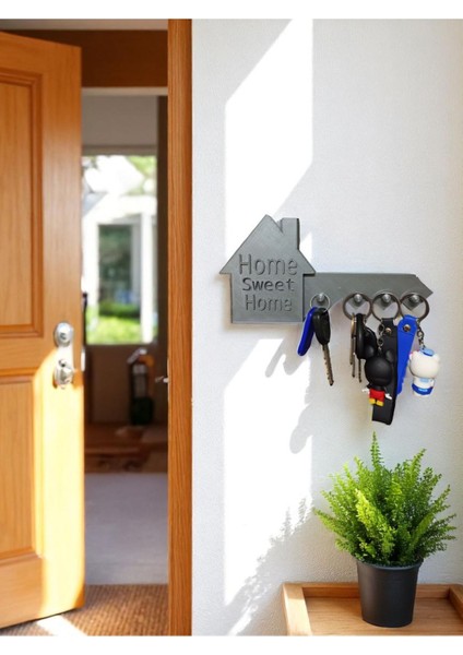 Dekoratif Anahtar Askılığı - Antre Anahtarlık - Duvar Anahtarlığı