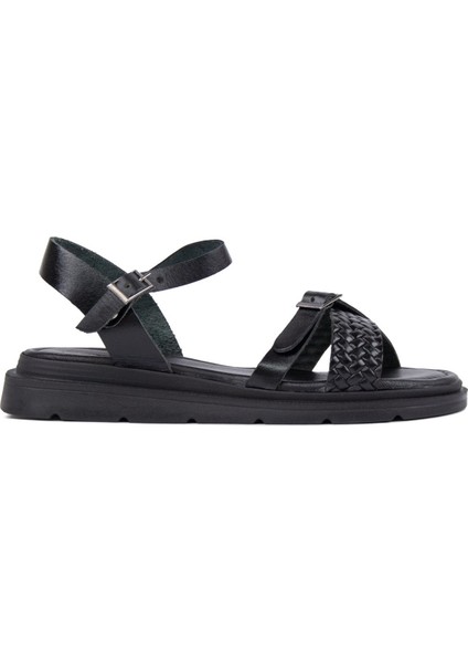 Hakiki Deri Kadın Sandalet DG6054