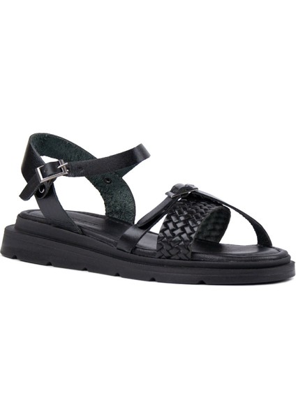 Hakiki Deri Kadın Sandalet DG6054 fırsatları