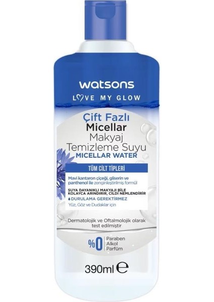 Çift Fazlı Micellar Su 390 ml