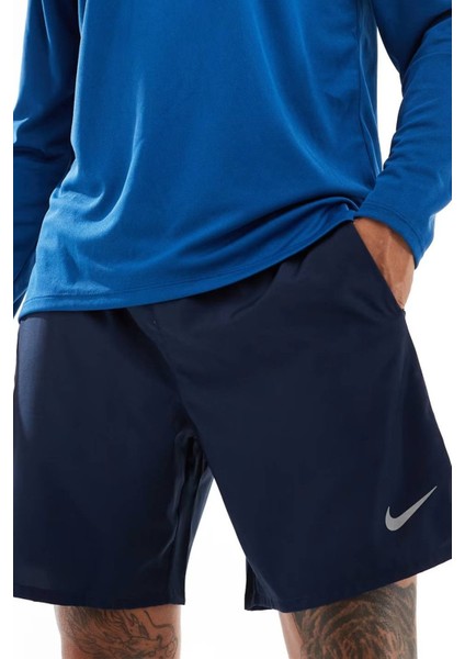 Running Dri Fit 2 In1 Challenger 7" Short Erkek Dokuma Taytlı Koşu Şortu Lacivert modelleri