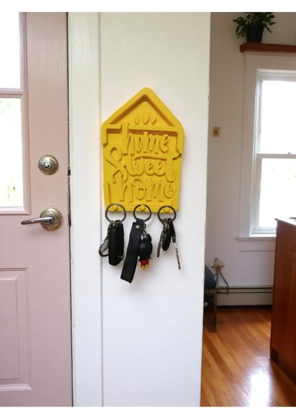 Anahtar Askılığı - Duvar Anahtarlığı - Dekoratif Anahtar Askısı - Duvar Organizeri