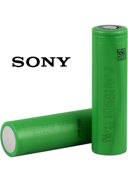 18650 Şarlı Pil Başlıksız 3.7V 2600 Mah Li-Ion Sony Vtc-5 R33