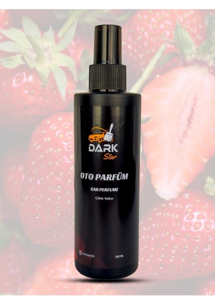 Oto Parfüm Çilek Sakız - Sprey Araç Kokusu 200 ml