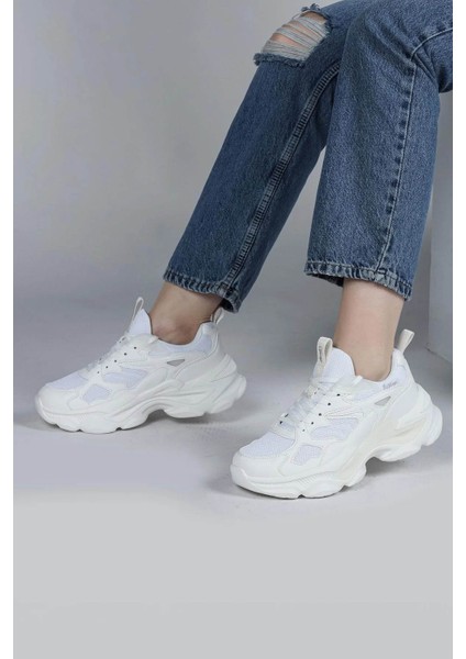 Beyaz Kadın Sneaker 29891Z