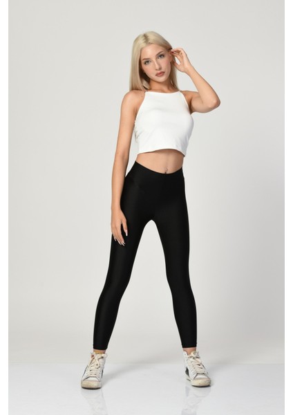 Askılı Crop Top - Beyaz Beyaz - M
