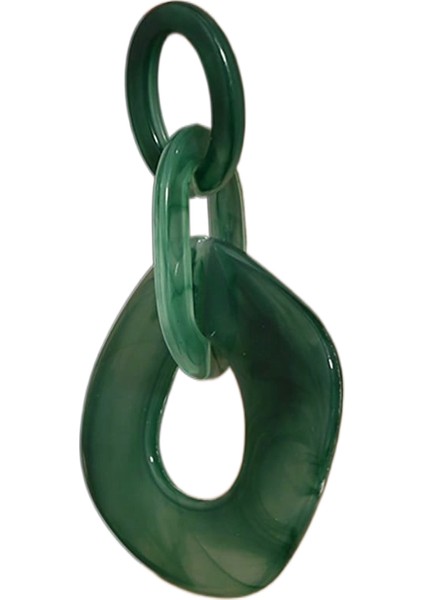 Basit Saplama Küpeler Çok Yönlü Popüler Kişilik Sokak Çekim Küpeleri (Yurt Dışından)