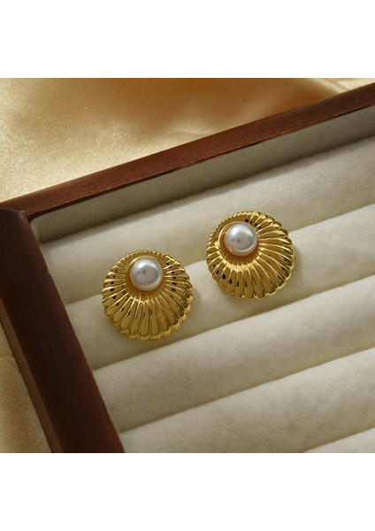 Küpe Mizaç Küpe Niş Tasarım Gümüş Iğne Küpe (Yurt Dışından) fiyatları