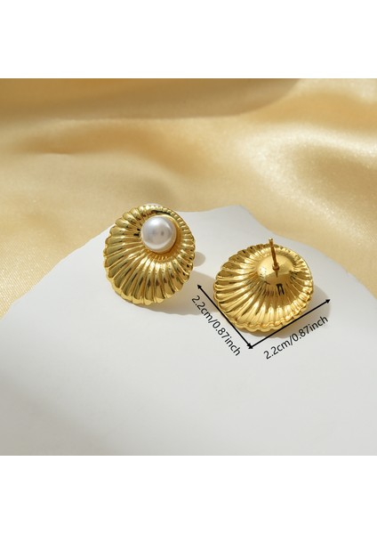 Küpe Mizaç Küpe Niş Tasarım Gümüş Iğne Küpe (Yurt Dışından) modelleri