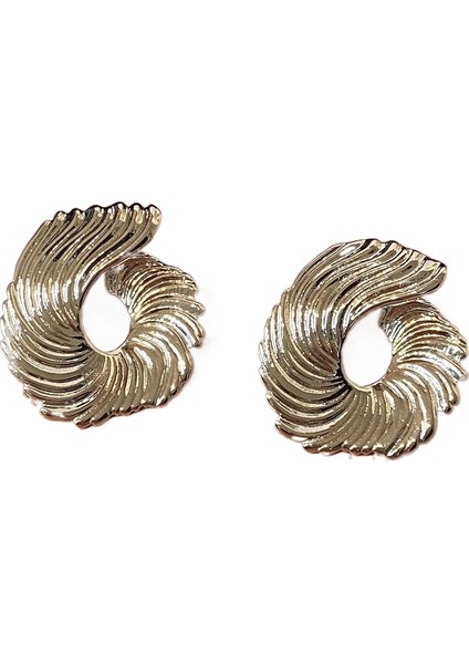 Saplama Küpeler Vintage Sade Küpeler (Yurt Dışından)