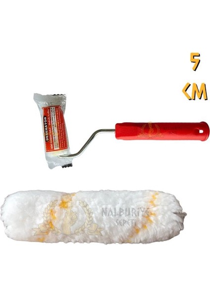 Extra Saten Parmak Rulo Takım - 5 cm - 1 Adet