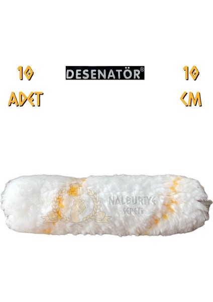 Extra Saten Parmak Rulo Yedek - 10 cm - 10 Adet