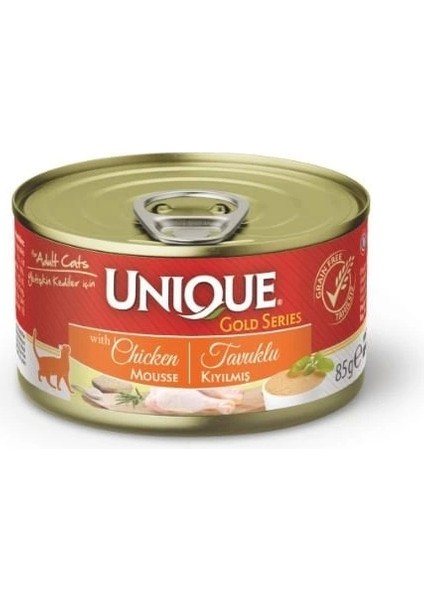 Gold Series Tavuk Etli Yetişkin Konserve Kedi Maması 85 gr