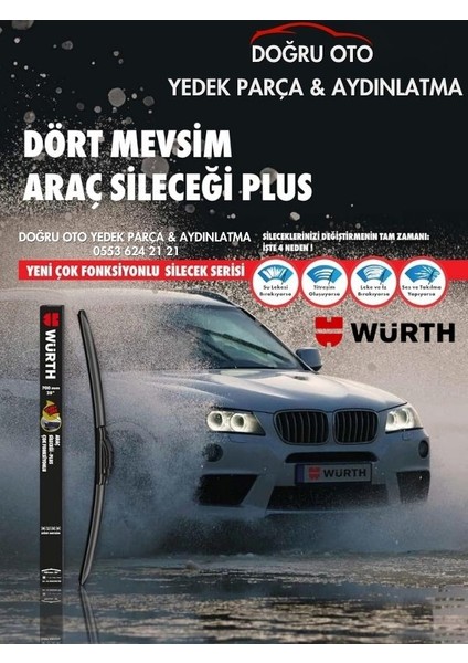 Opel Astra J Uyumlu Ön Cam Silecek Takımı (675/625MM) fiyatları