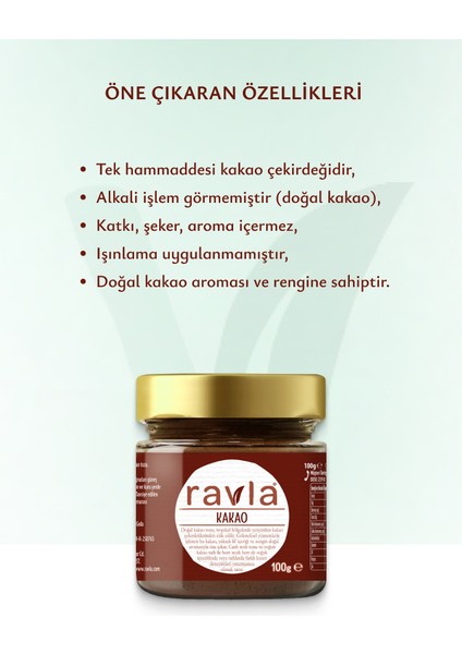 Naturel Kakao Tozu - 100G