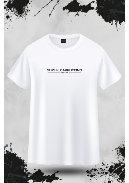 Suzuki Cappuccino Sırt Baskılı Unisex T-Shirt/tişört fiyatları