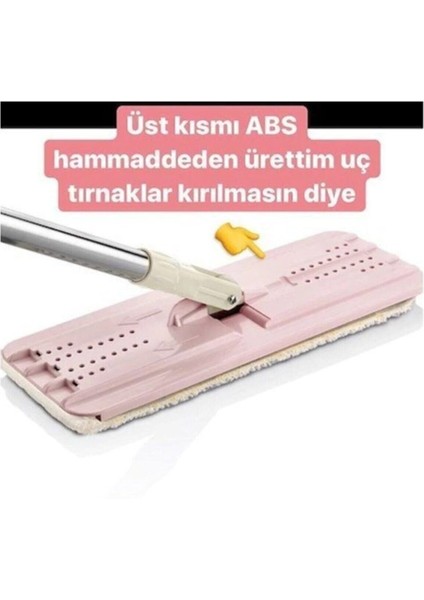 Vip Ahmet Premium Tablet Mop Temizlik Seti 4 Lü Yedek Bez